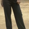 Pantalon Palazzo Noir