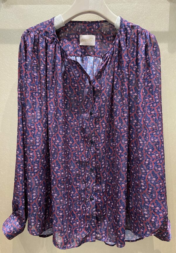 Blouse imprimée feuilles Loved