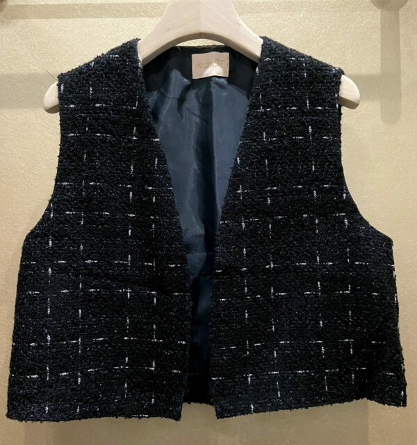 Gilet Bouclette Noir