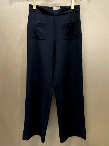 Pantalon Palazzo Noir – Image 2