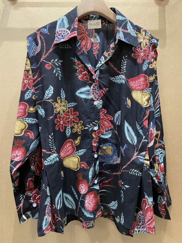 Chemise imprimée en coton