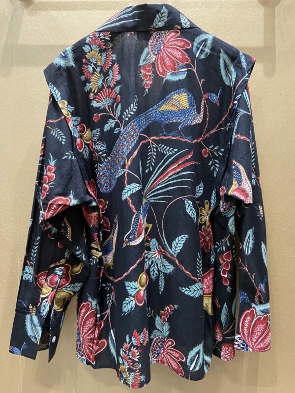 Chemise imprimée en coton