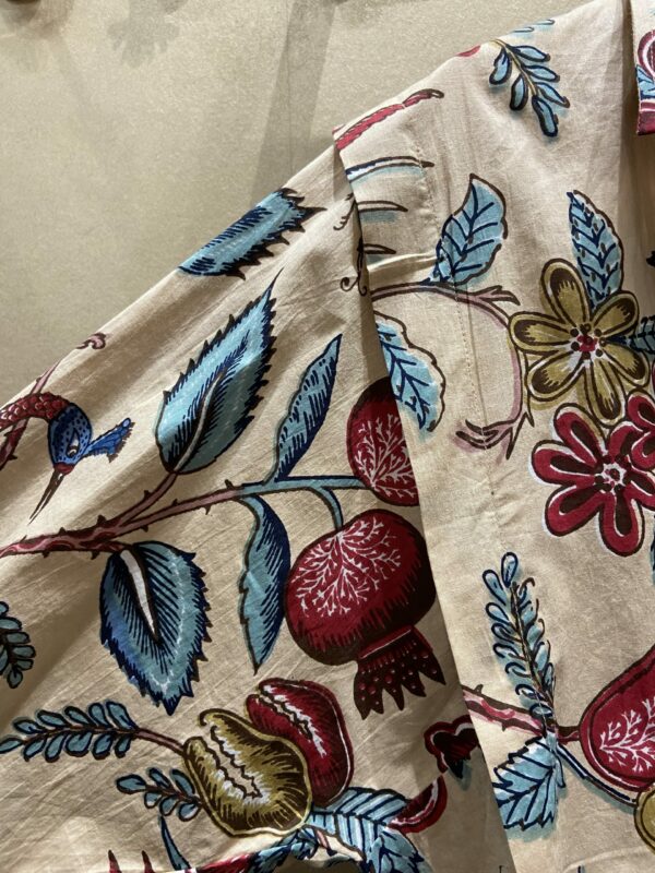 Chemise imprimée en coton