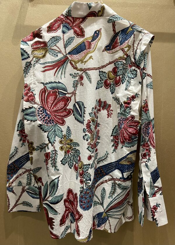 Chemise imprimée en coton