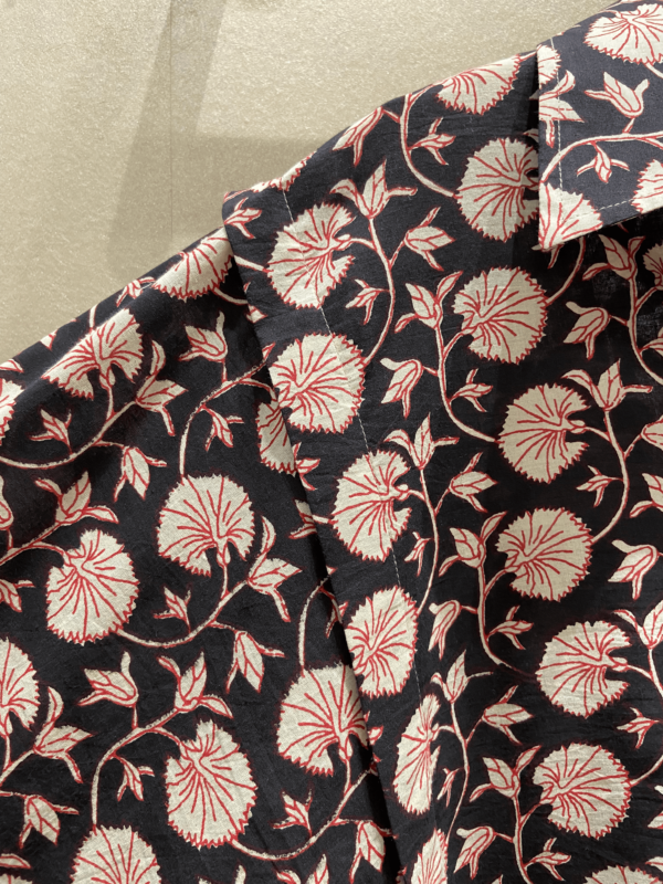 Chemise imprimée en coton