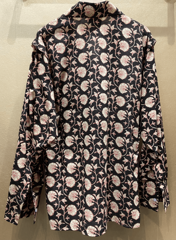 Chemise imprimée en coton