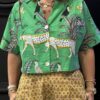 Chemise Safari Vert