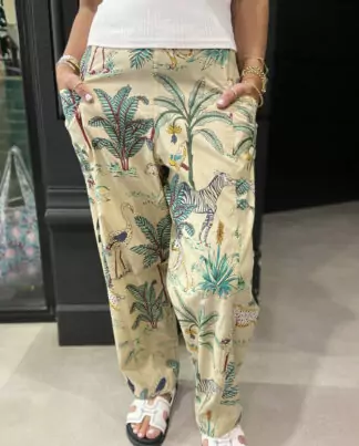 Pantalon Exotique Beige