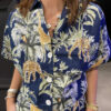 Chemise Safari Evasion Bleu