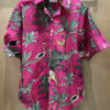 Chemise exotique rose foncé 3