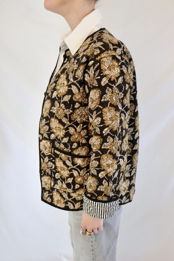Veste Nocturne Florale