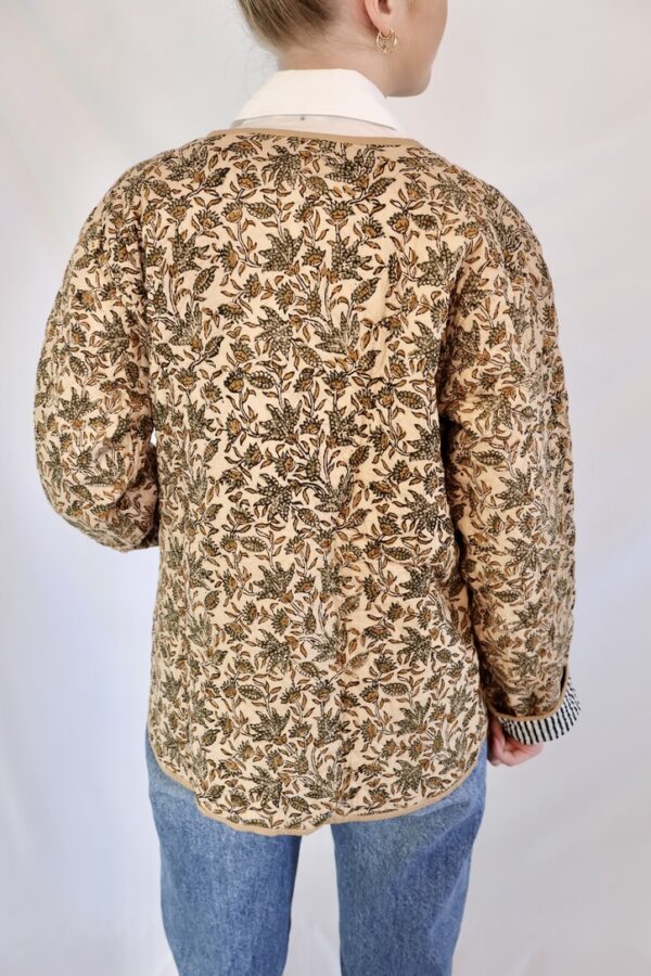 Veste Floraison Dorée