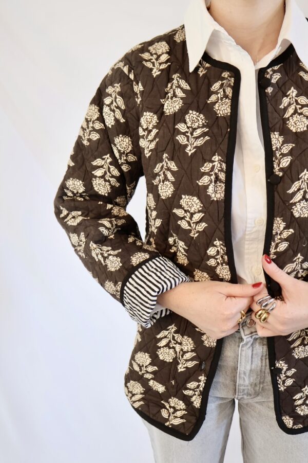 Veste Fleur Blanche