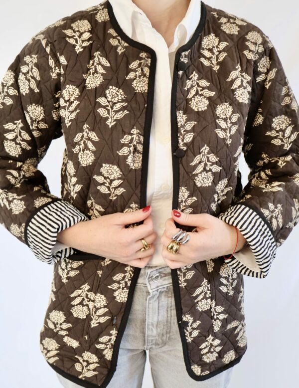 Veste Fleur Blanche