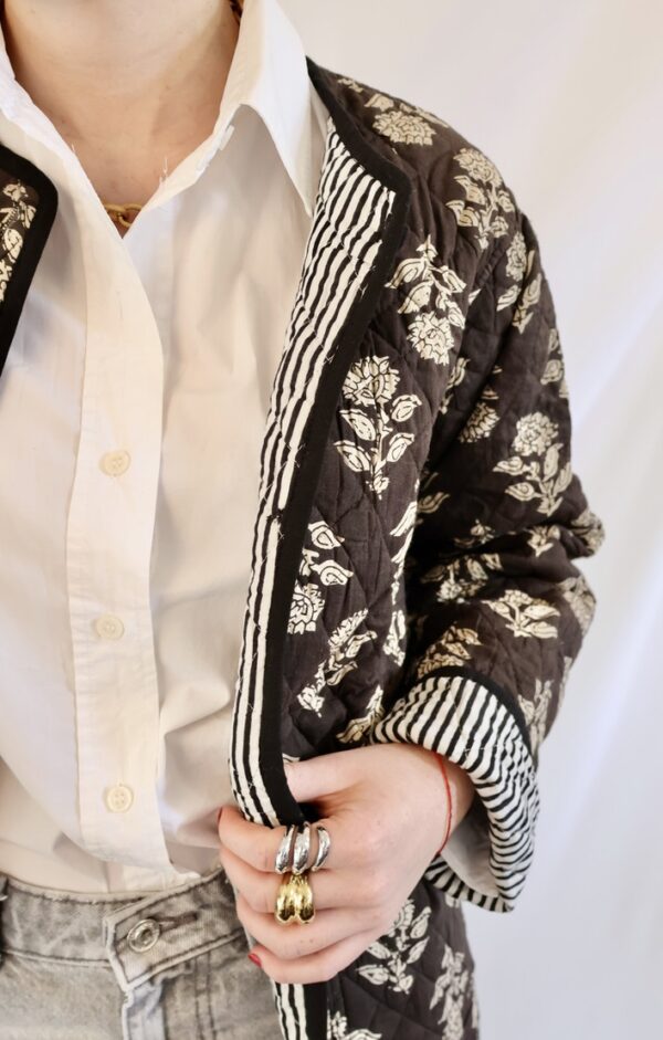 Veste Fleur Blanche