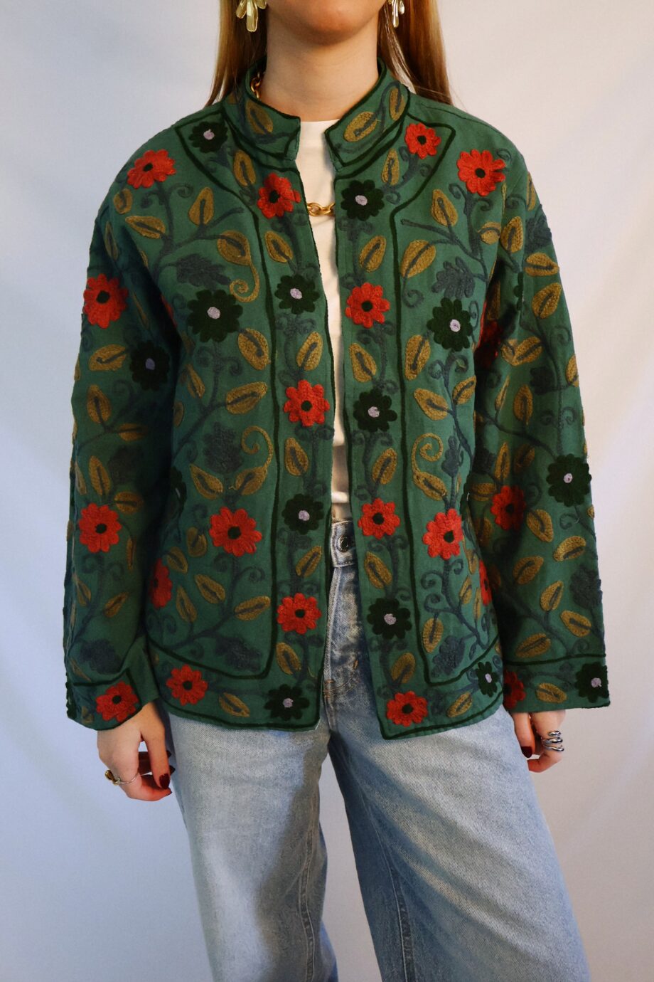 Veste Brodée Flora 2