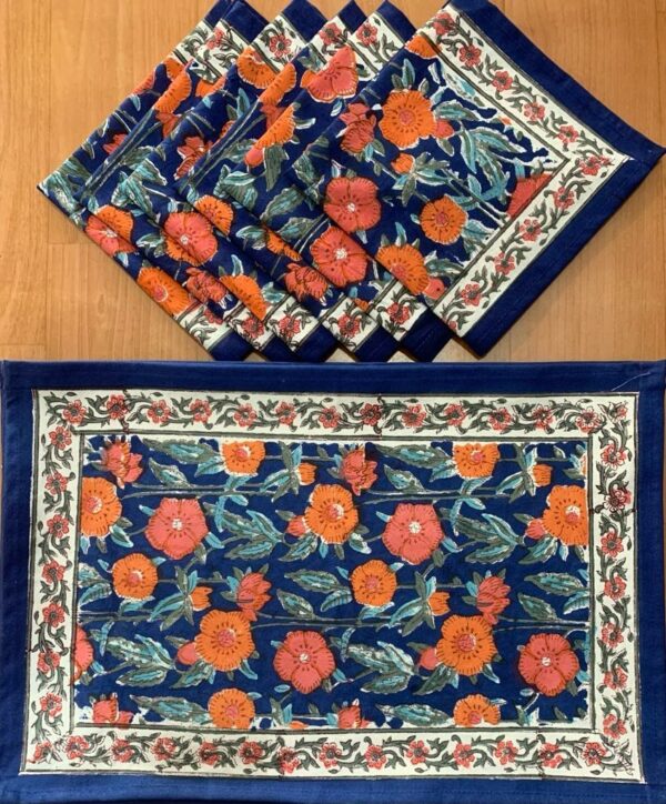 Sets de table & serviettes Indra - Tissus Indien