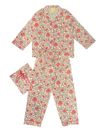 Pyjama Rose Bohème - Taille 8 ans