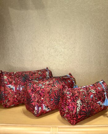 Trousse de toilette modèle JAIPUR ECLAT