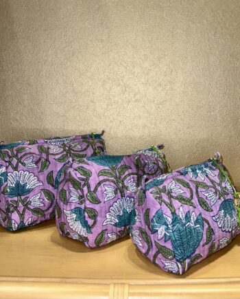Trio trousse de toilette modèle Indira