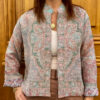Veste Hemani - Cachemire Courte Col Mao - Modèle Stéphanie