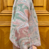 Détail Veste Hemani - Cachemire Courte Col Mao - Modèle Stéphanie