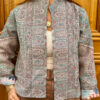 Veste Anaya - Cachemire Courte Col Mao - Modèle Stéphanie