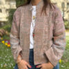 Collection Printemps 2025 - Veste courte col mao en cachemire