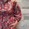 Robe Longue Padma - aux manches longues Couleur Rouge 4