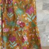 Robe Longue Kavya - aux manches courtes. Style chemise. Couleur Jaune Moutarde 5