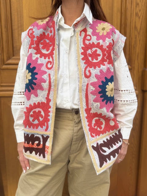 Veste sans manches Rangoli