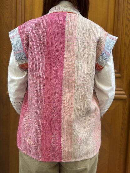 Veste Rangoli sans manches brodée 2