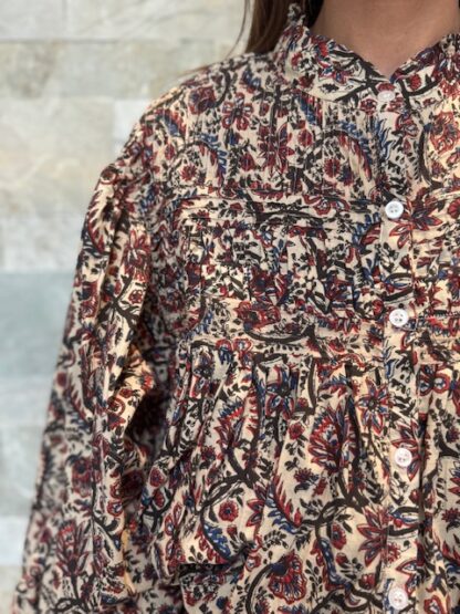 Blouse Kiran - Blouse en coton, taille unique 3