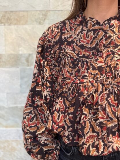 Blouse Yamuna - Blouse en coton, taille unique. 2