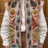 Veste Lavanya Brodée Sans Manches