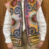 Veste Anala Brodée Sans Manches