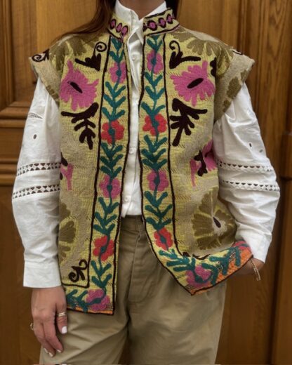 Veste Nirav Sans Manches Brodée