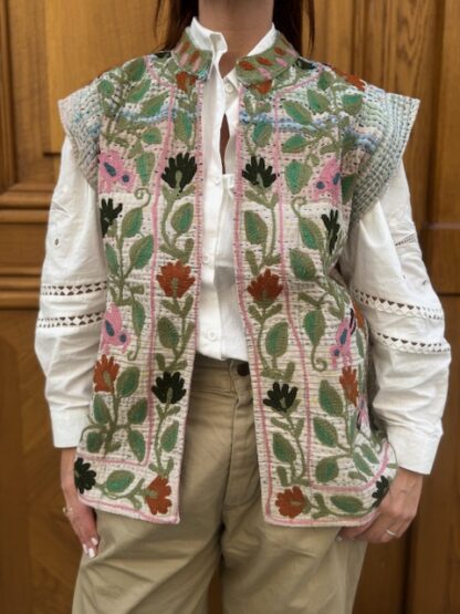 Veste Charvi Sans manches - Brodées