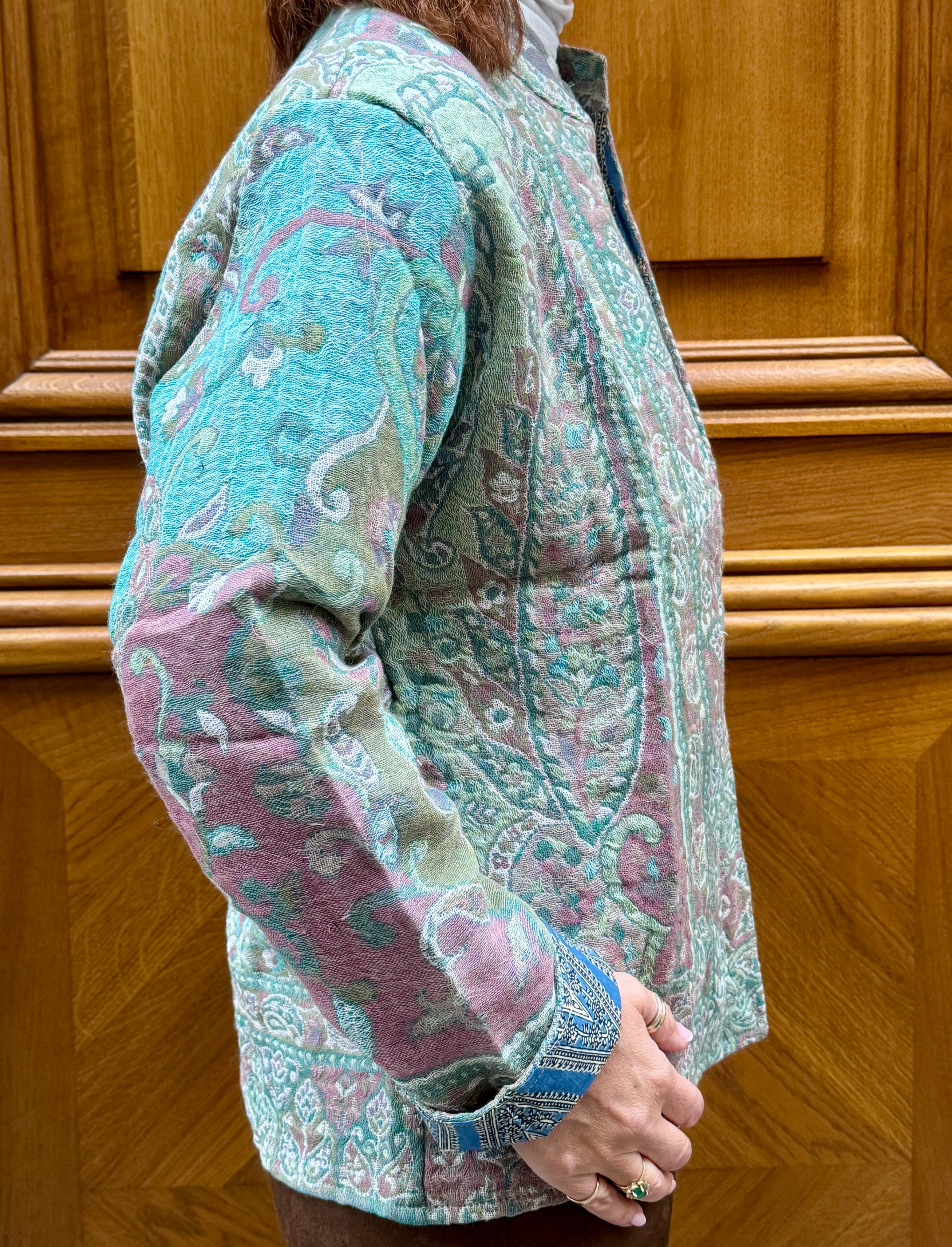 Veste Kiara - Longue Col Mao – Image 2