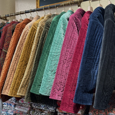 Nouvelle Veste en Velours de Coton - Collection Printemps