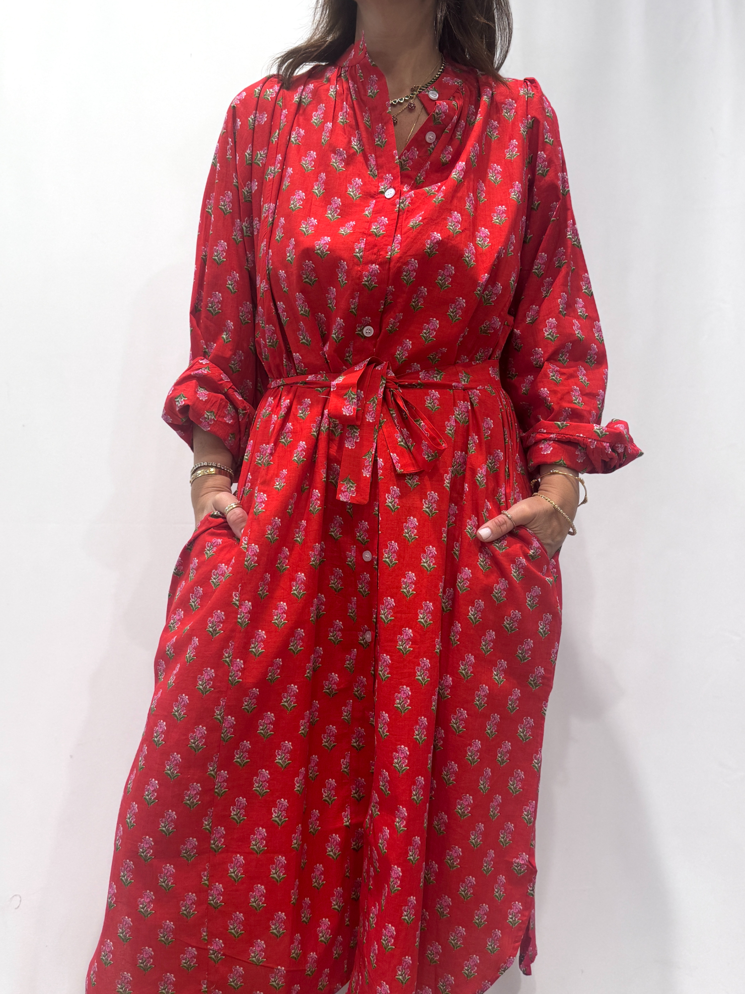 Robe Jasmine Rouge – Image 2
