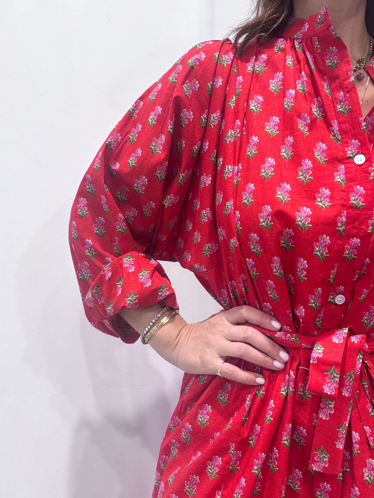 Robe Jasmine Rouge – Image 3